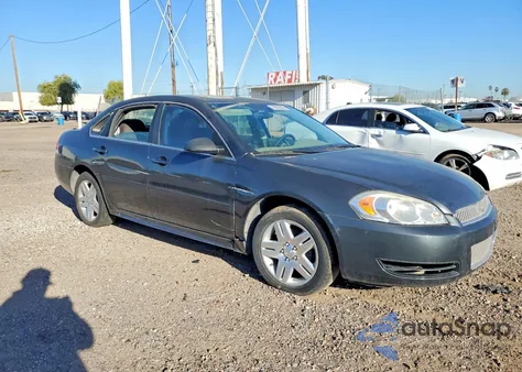 2012 Chevrolet Impala Lt z USA, uszkodzony, nr VIN 2G1WG5E3XC1294935